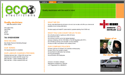Ecological Energy Intsallations - solar power - Click here to visit the site