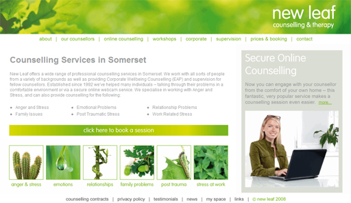 Online Counselling & Anger management - Click here to visit the site
